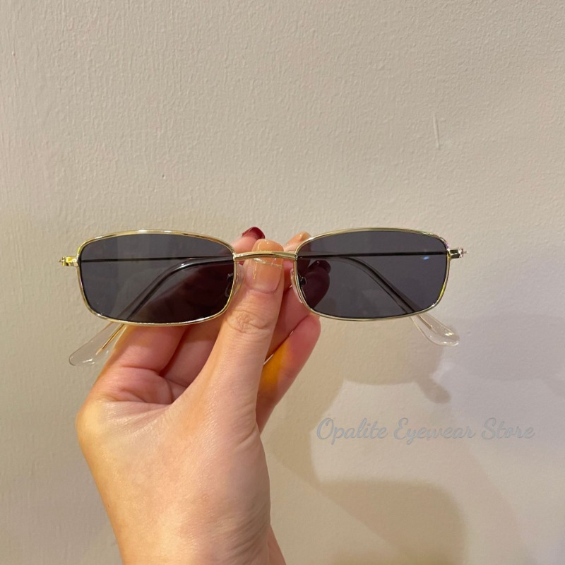 Vintage Fashion Enthusiasts - Modische Retro-Sonnenbrille mit Metallrahmen, bunte Vintage-Sonnenbrille,