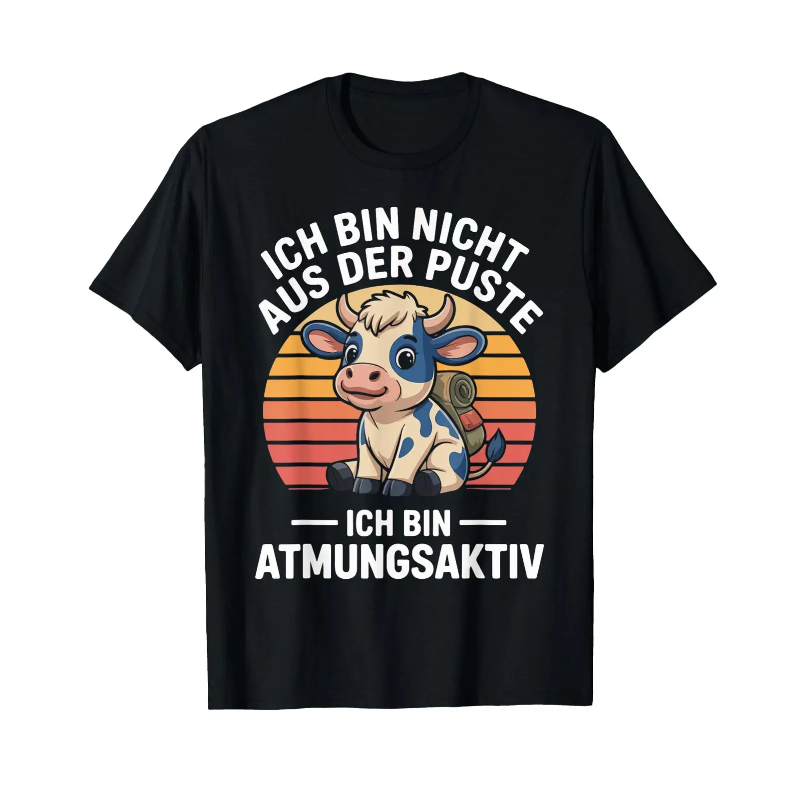 Vintage Fashion Quotes - T-Shirt mit deutschem Text „Ich Bin