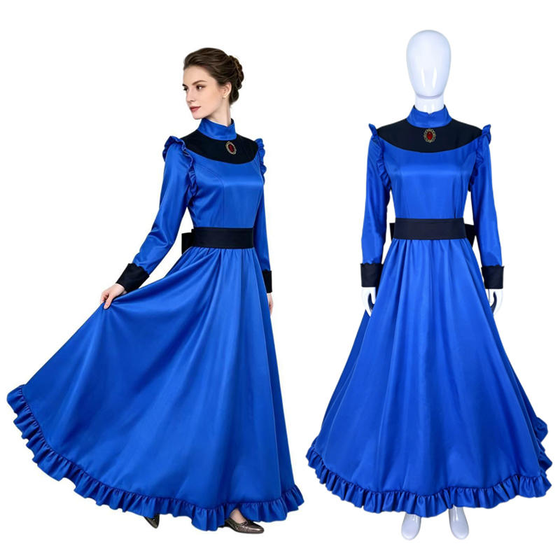 Vintage Fashion Dresses - Anime Yubaba Cosplay-Kostüm für Halloween-Party, Vintage-Stil,