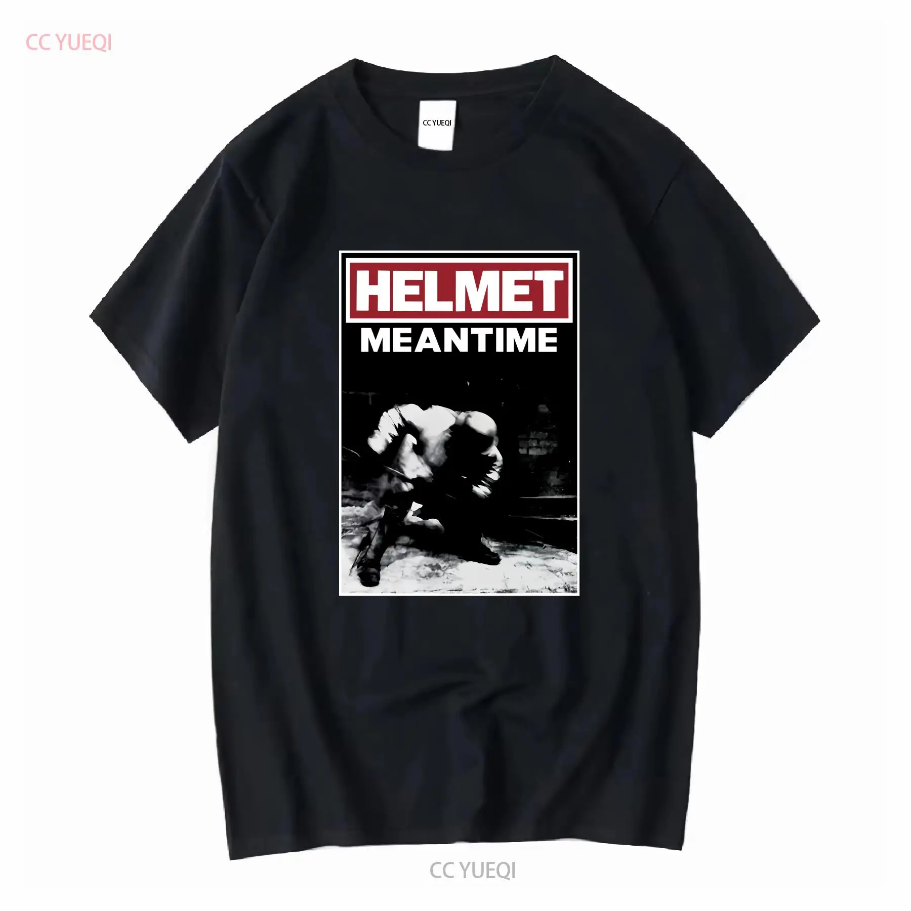 Vintage Fashion Jersey - Helm Meantime T-Shirt Rockband Alternative Metal