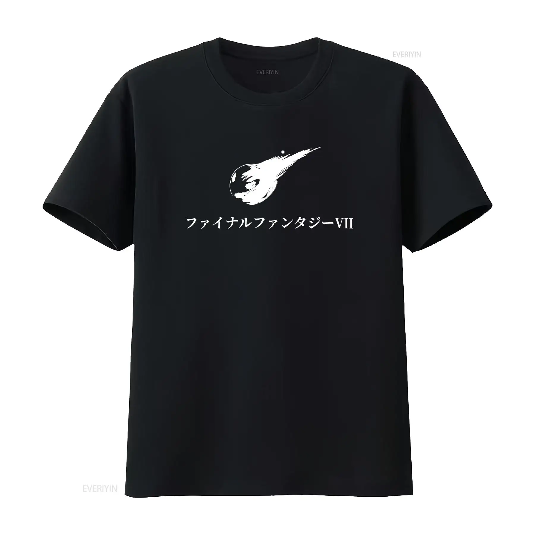 Vintage Fashion Jersey - FF7 JP Title T-Shirt, mehrere Farben,