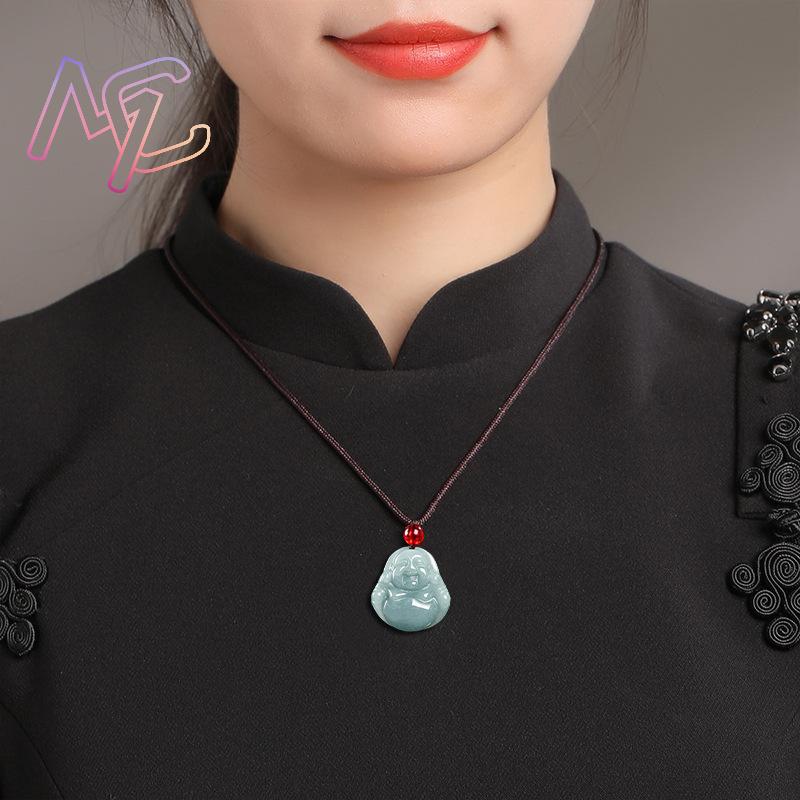 Myanmar Jadeit Guanyin Buddha  – Vintage Fashion Online Bewertung und Preis