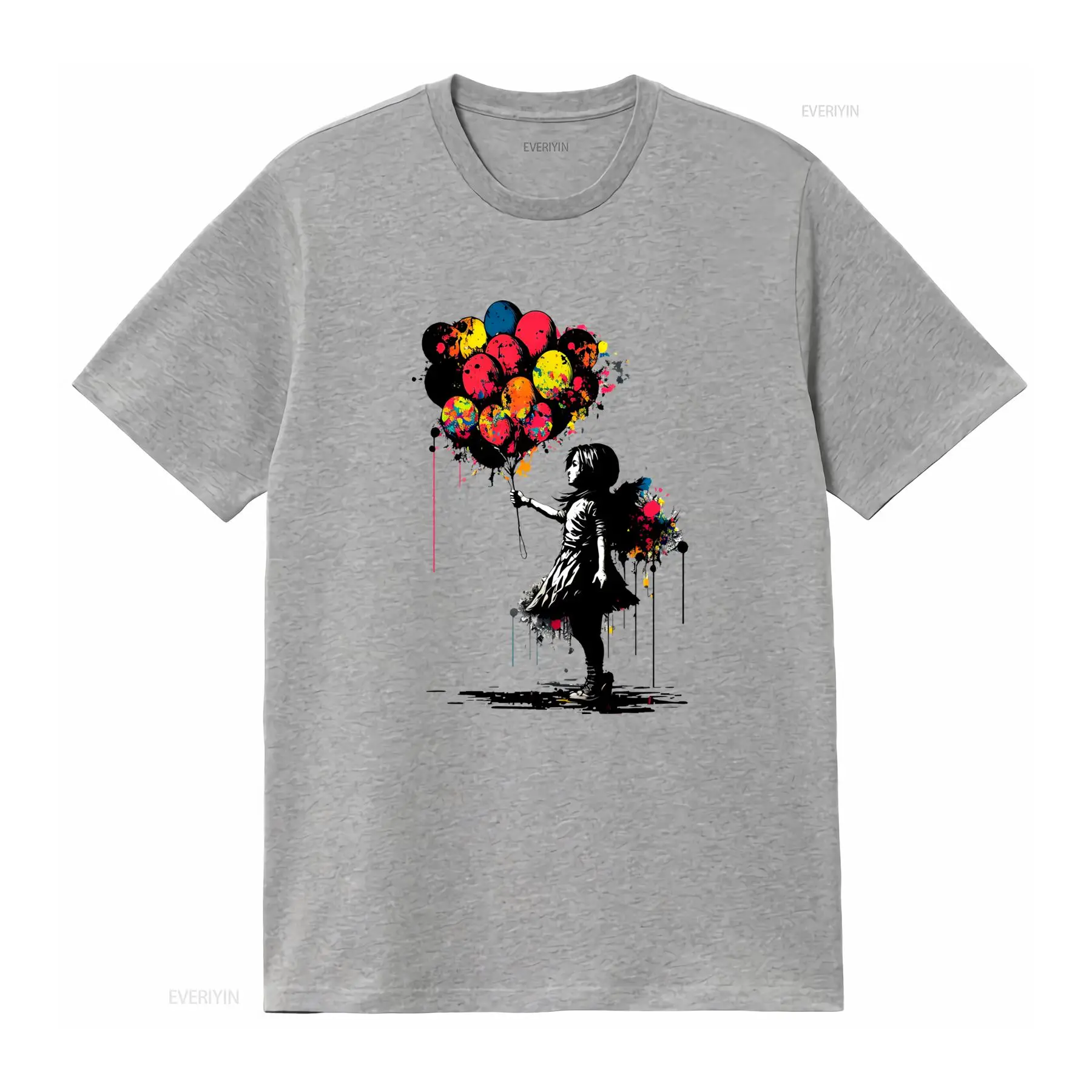 Banksy Peace T-Shirt, Ballonmä – Vintage Fashion Jersey Bewertung und Preis