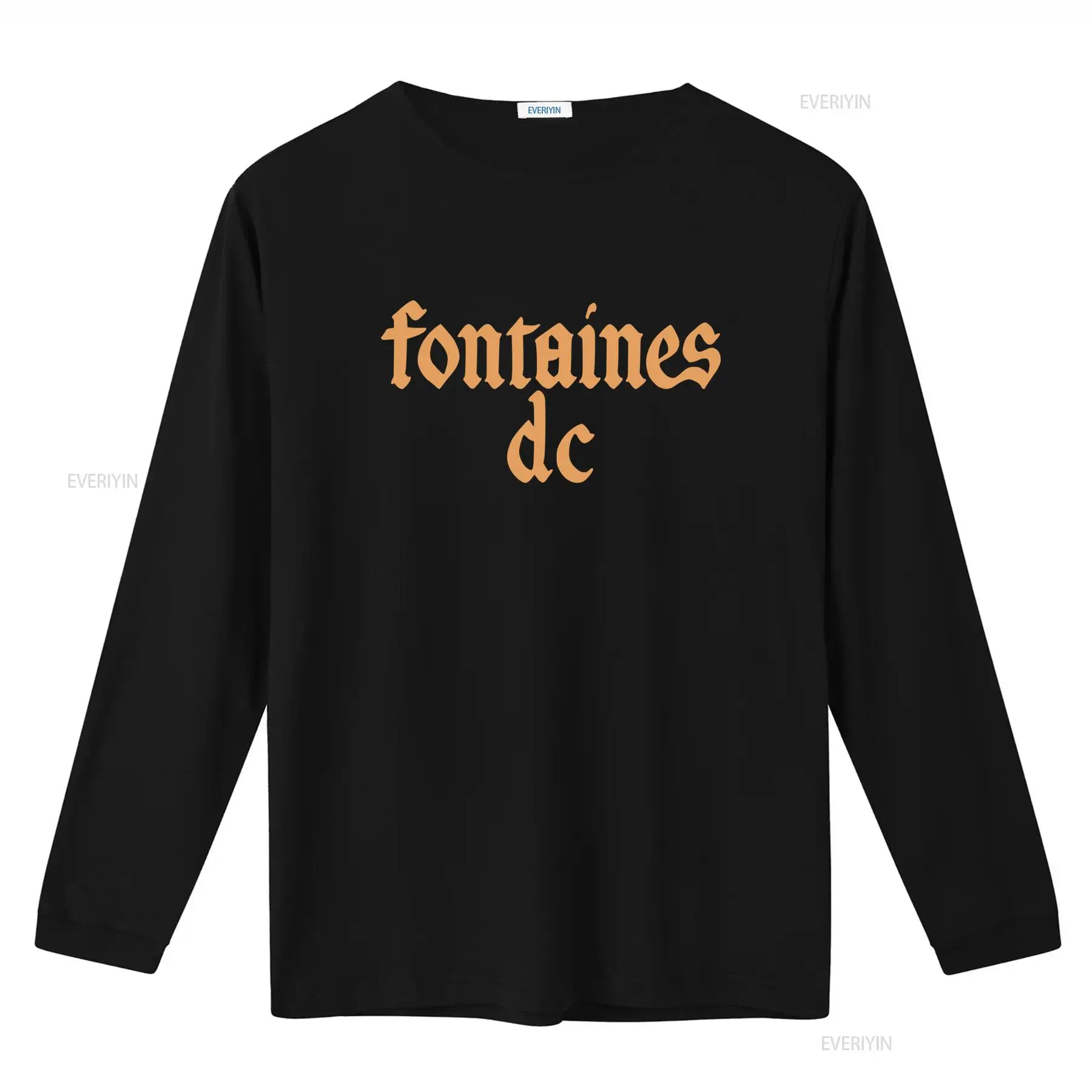 Fontaines D C „Gothic Logo“ sc – Vintage Fashion Jersey Bewertung und Preis