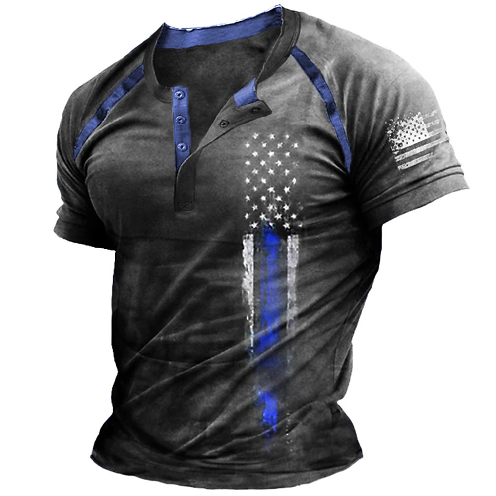 Lustiges 3D-amerikanische-Flag – Vintage Fashion Jersey Bewertung und Preis