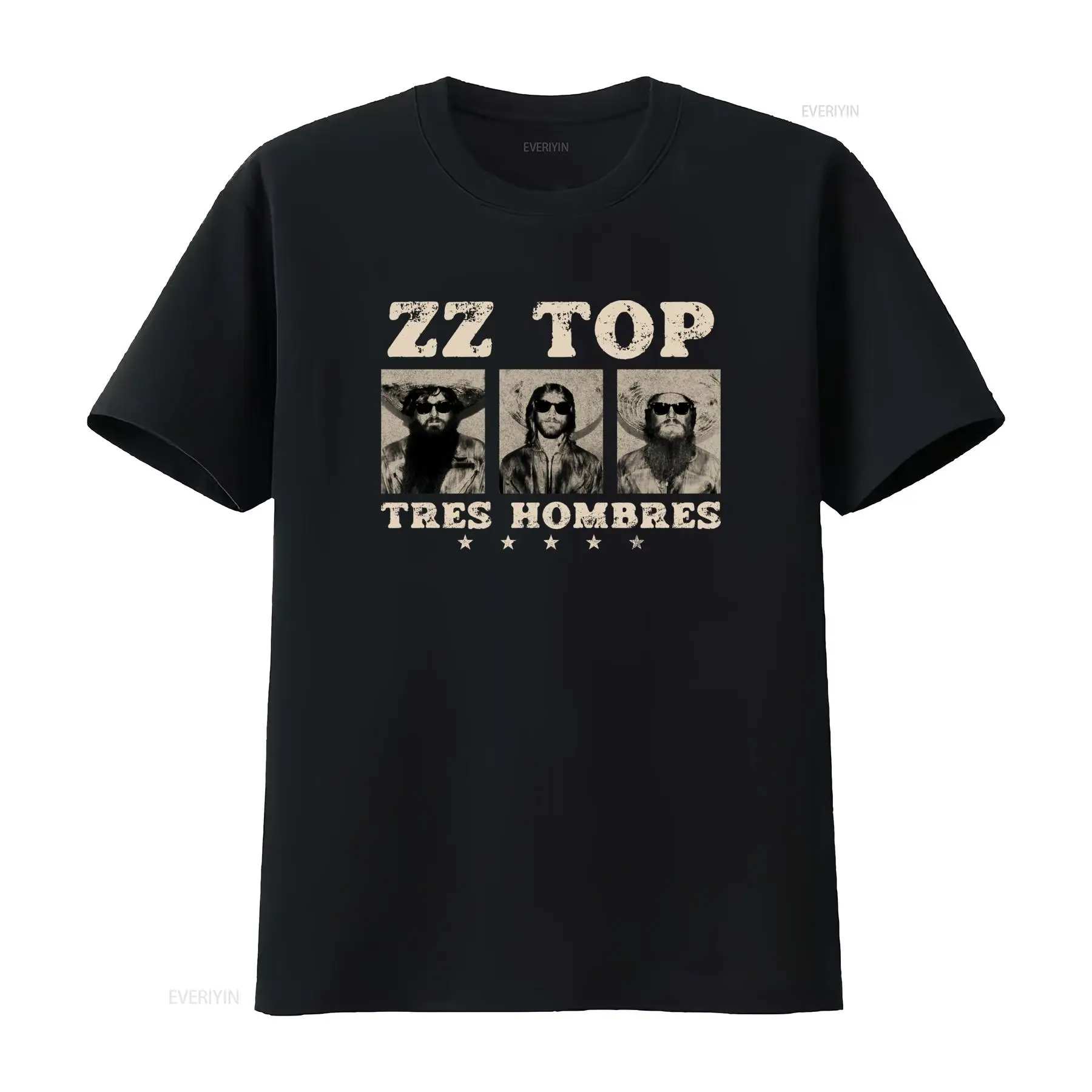 Tres Hombres ZZ Top Retro Rock – Vintage Fashion La Bewertung und Preis
